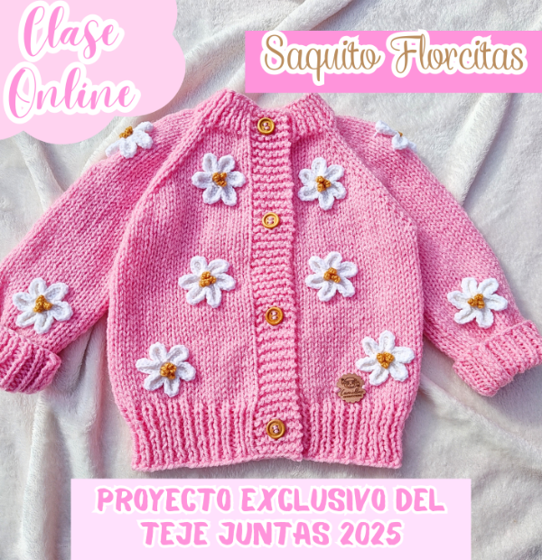Producto - Clase Online Saquito Florcitas