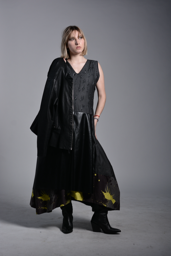 Producto - Vestido denim engomado - 2