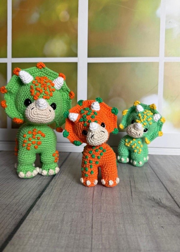 Producto - Bebé Jacinto Triceratops - Guía de tejido - 0