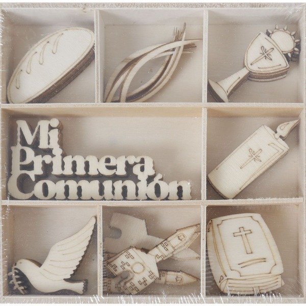 Producto - Formitas de madera Comunion