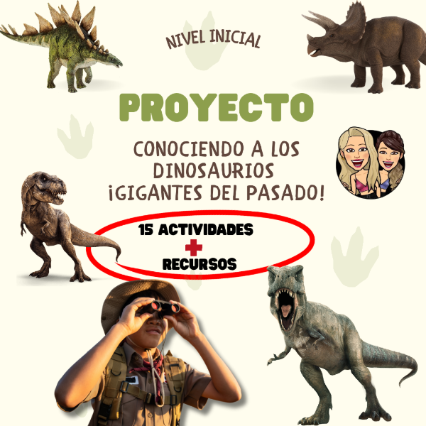 Producto - PROYECTO: CONOCIENDO A LOS DINOSAURIOS. GIGANTES DEL PASADO