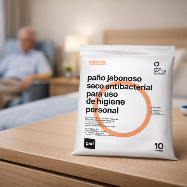 Producto - Paño Jabonoso Seco Bacter Clorhexidina X 10 U Pad Sigmaline