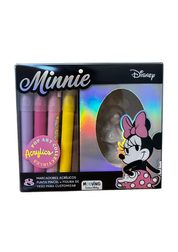 Producto - Figura de yeso para colorear minnie mouse
