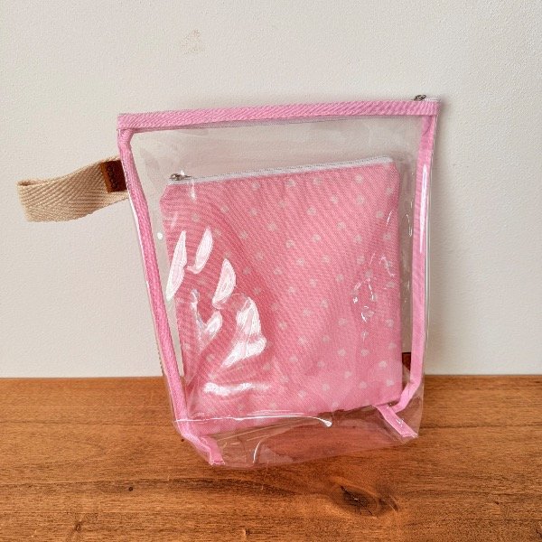 Producto - CARTUCHERA DÚO Corazones Rosa Pastel