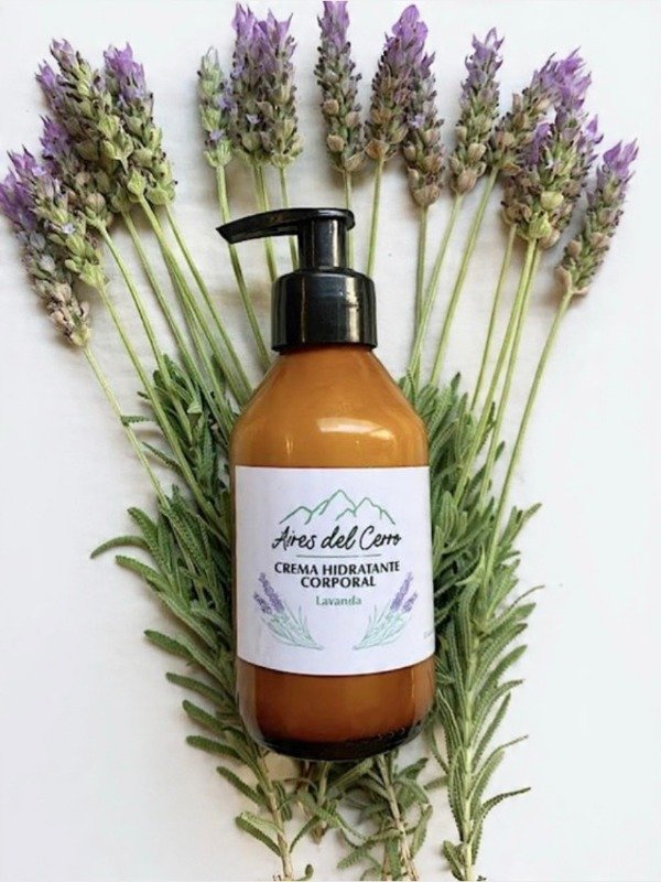 Producto - Crema Hidratante Corporal de Lavanda - Todo tipo de Piel