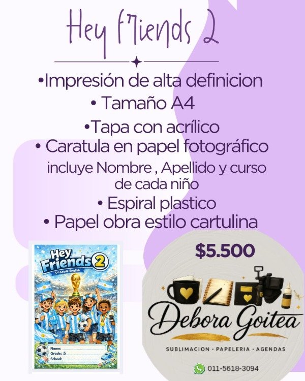 Producto - HEY FRIENDS 2