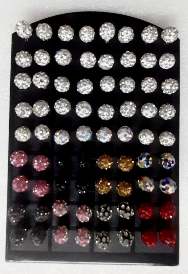 Producto - Aro bolita fuego colores surtidos blister x 36  ABL 10/25