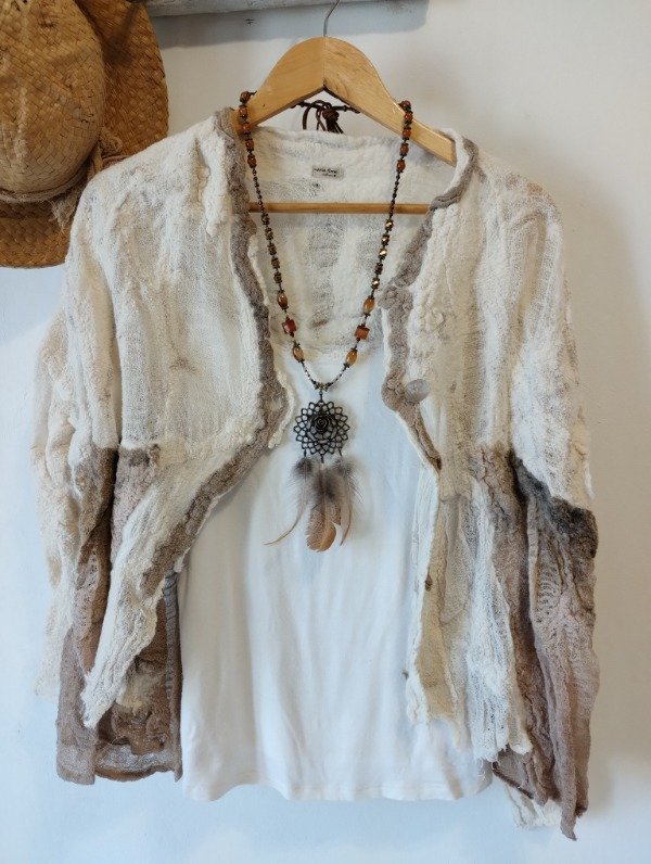 Producto - Saco liviano PLENO Natural Combinado I - 4