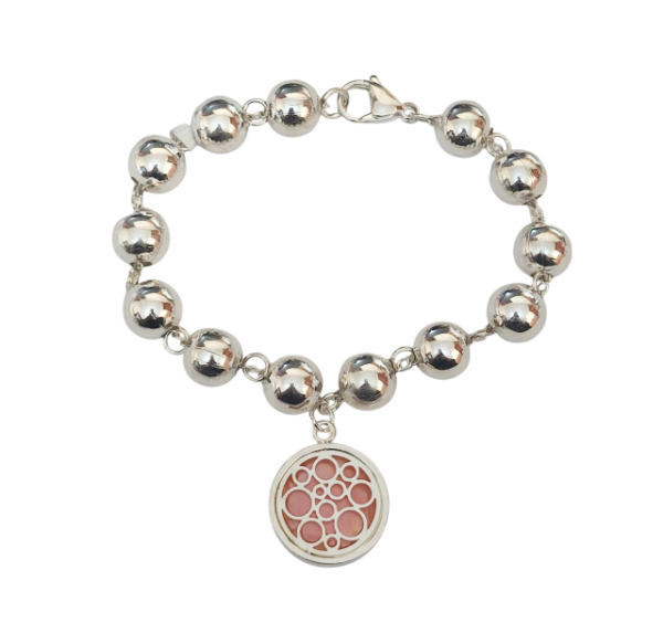 Producto - PULSERA ESFERAS ROSA