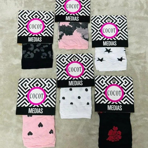 Producto - Soquetes - Invisibles fantasia