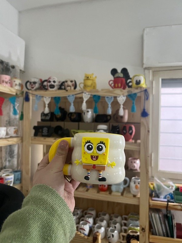 Producto - Taza imantada Bob o Patricio - 1
