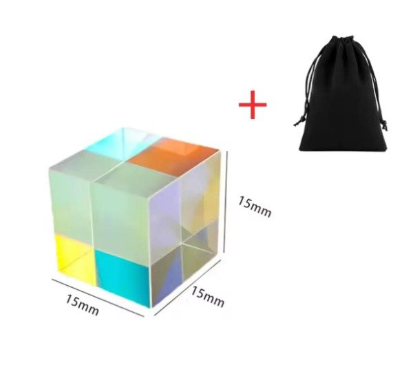 Producto - Cubo prisma cristal óptico