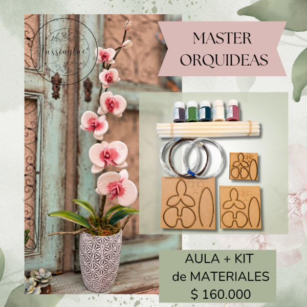 Producto - COMBO MASTER ORQUIDEAS CON KIT DE MATERIALES - 0