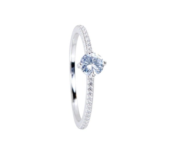 Producto - Anillo Solitario Plata 925 (Cod. PR65526)