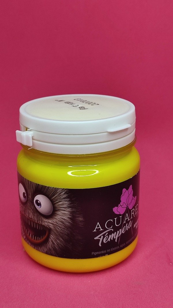 Producto - Tempera amarillo fluo