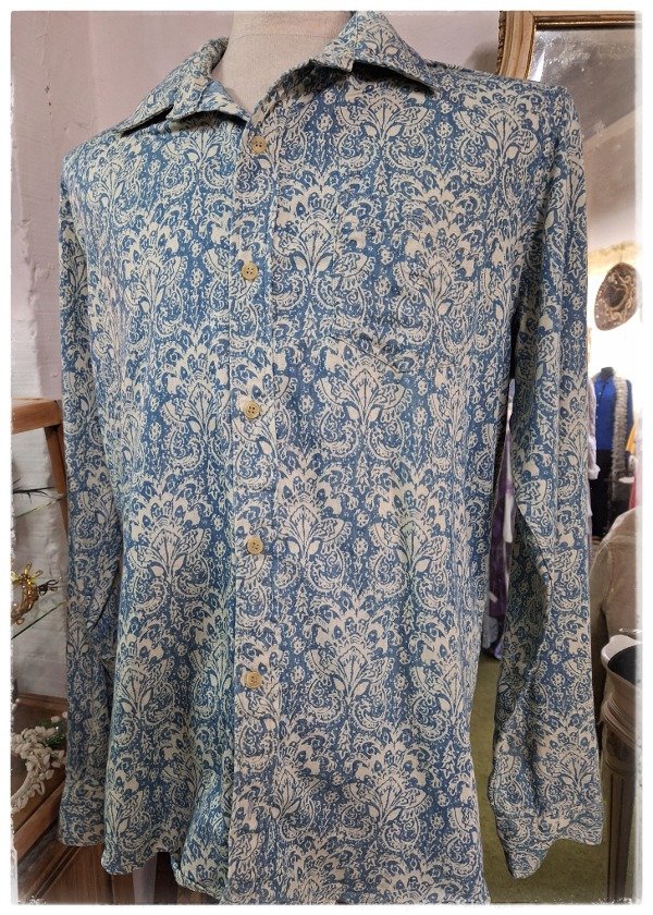 Producto - Camisa de Hombre vintage arabescos