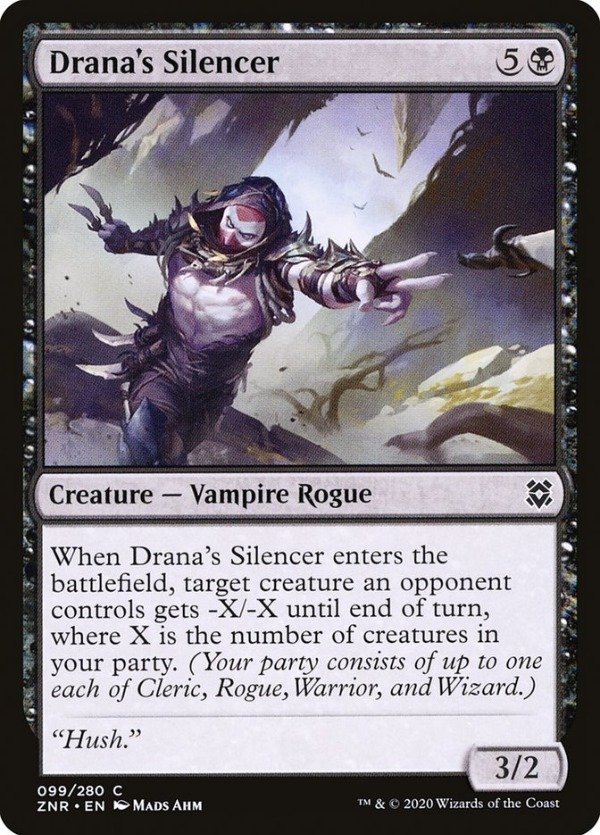 Producto - Drana's Silencer  Zendikar Rising