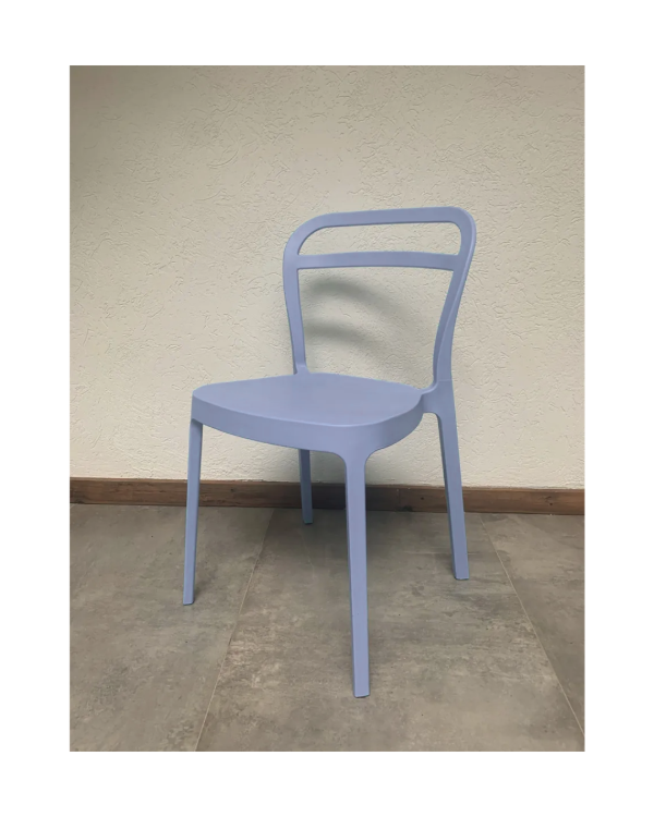 Producto - Sillas x 4 Tracy apilables reforzadas grises