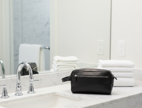 Producto - Necessaire cuero cierre doble metalico - 6