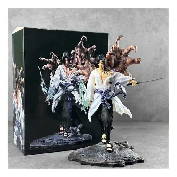 Producto - Diorama Sasuke Uchiha Libreacion marca de Maldición 31cm - Naruto