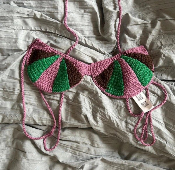Producto - Top zara crochet colores S