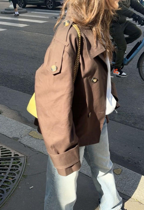 Producto - Trench Kanji - Chocolate