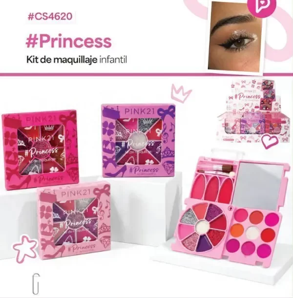 Producto - PINK 21 SET: MAQUILLAJE INFANTIL