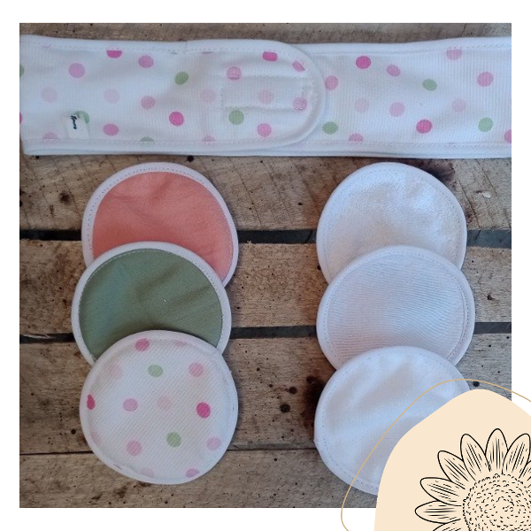 Producto - Set de vincha + pads
