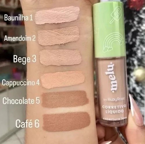 Producto - Corrector líquido Melu - Ruby Rose - 3
