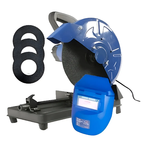 Producto - Cortadora sensitiva 350 mm 1800 W + Máscara + 3 Discos - KLD-KLDCS350PLUS