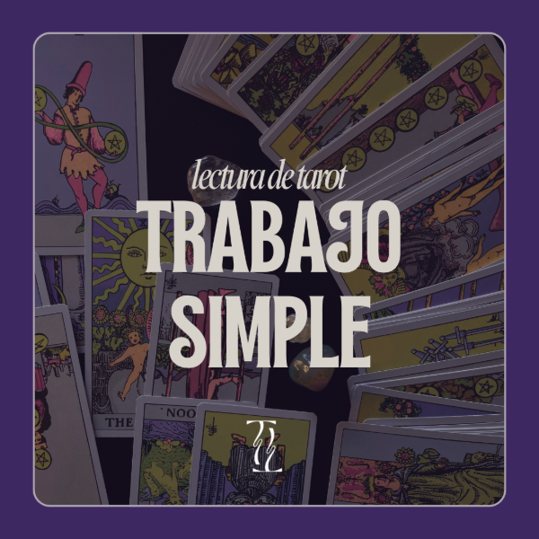 Producto - Tirada trabajo simple