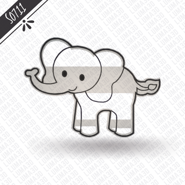 Producto - S0711 - Elefante (Animales de selva)