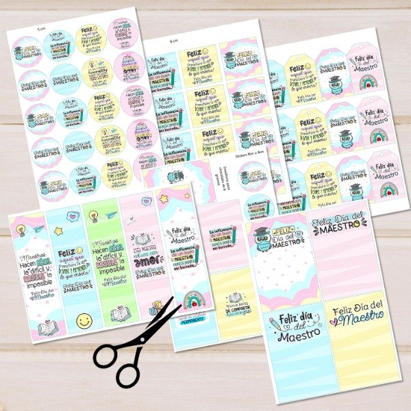 Producto - Kit Imprimible Día Del Maestro (kit 2) - 4