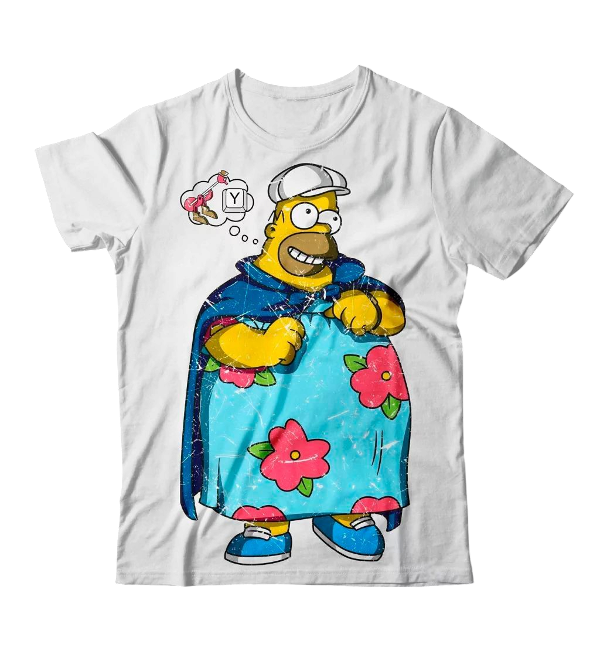 Producto - Remera Homero Simpson happy fat