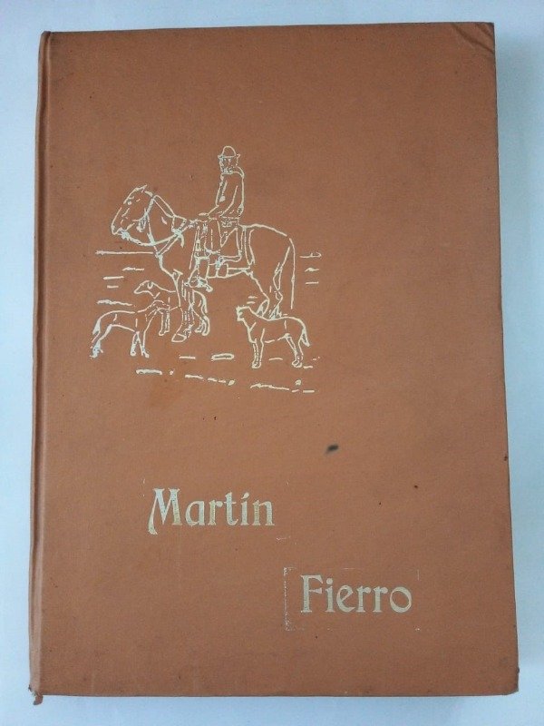 Producto - Martín Fierro - José Hernández Juan Lamela - Di Cesare Puerta 1972 - Tapa dura