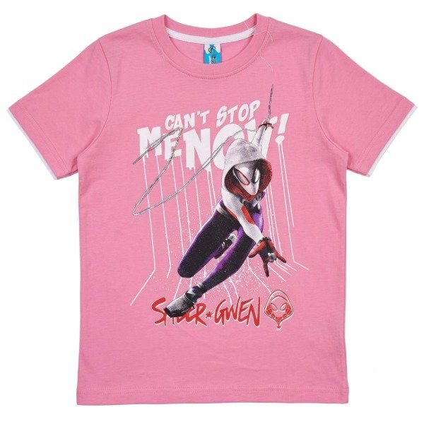 Remera manga corta infantil Gwen Stacy Spiderman