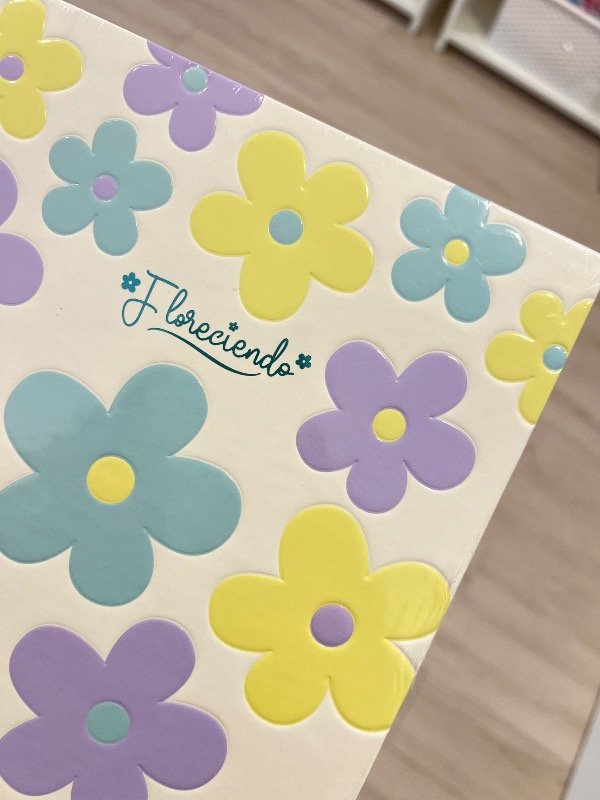 Producto - Carpeta flores pastel N3 - 2