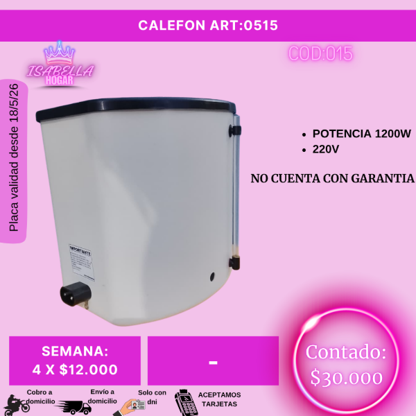 Producto - CALEFON