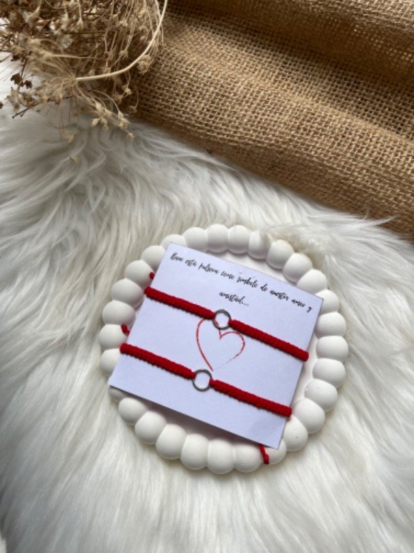 Producto - Pulseritas para compartir hilo rojo l o