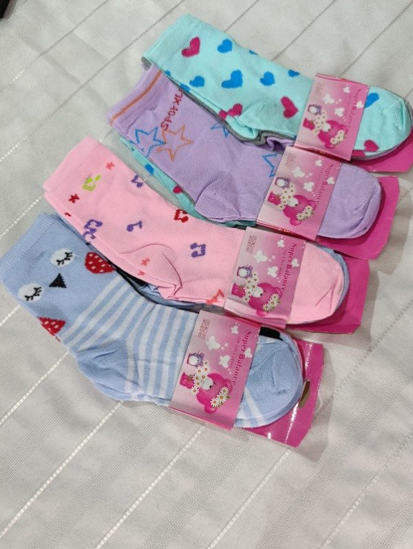 Producto - X12 - MEDIAS LARGAS NENA T.6/8