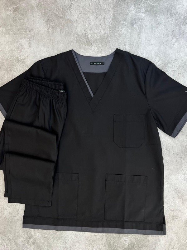 Producto - POLO ARCIEL(Negro detalle Gris)