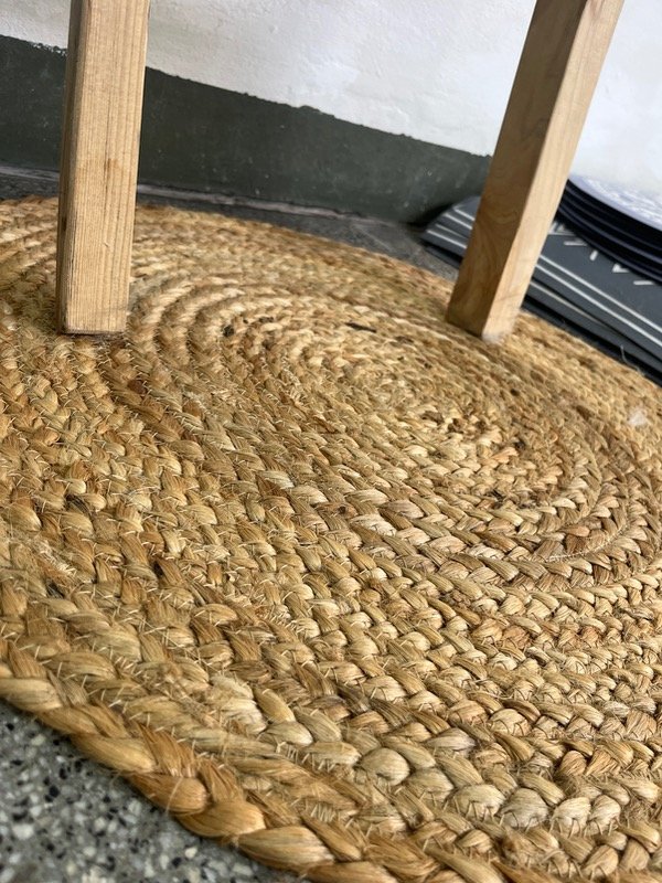 Producto - Alfombra yute circular