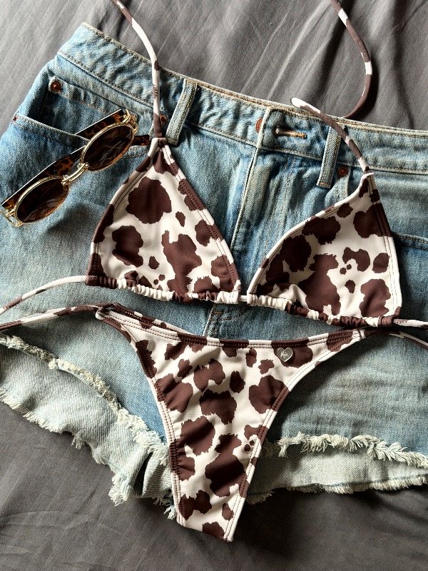 Producto - Bikini Telma vaca chocolate