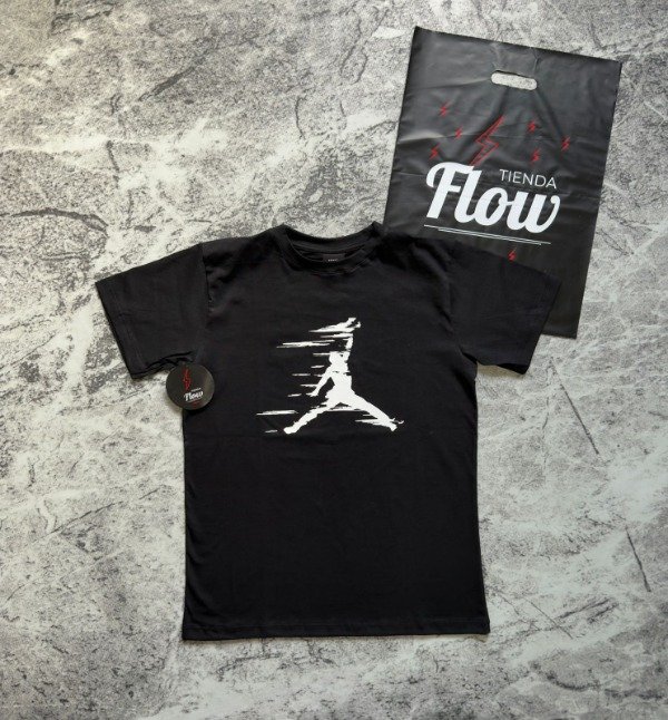 Producto - Remera Jordan Run Negra