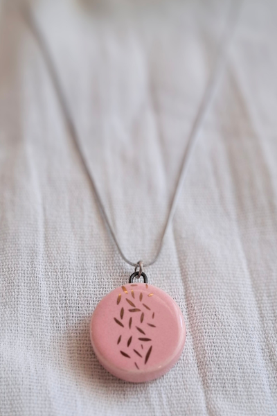 Producto - Collar con destellos oro