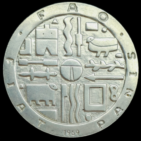 Producto - Uruguay 1000 Pesos 1969 FAO (500.000) Km#155 Aunc