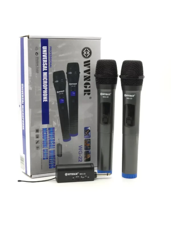 Producto - MICROFONO INALAMBRICO UHF EL PAR BASE CON BATERIA