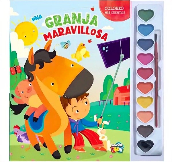 Producto - Coloreo mis cuentos con acuarelas - Pl