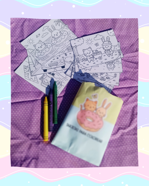 Producto - Tarjetas para colorear POR 10 UNIDADES