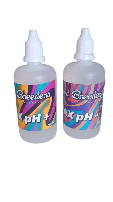 Producto - kit Reguladores de pH - ( pH Down) y pH +( pH up) x 100cc